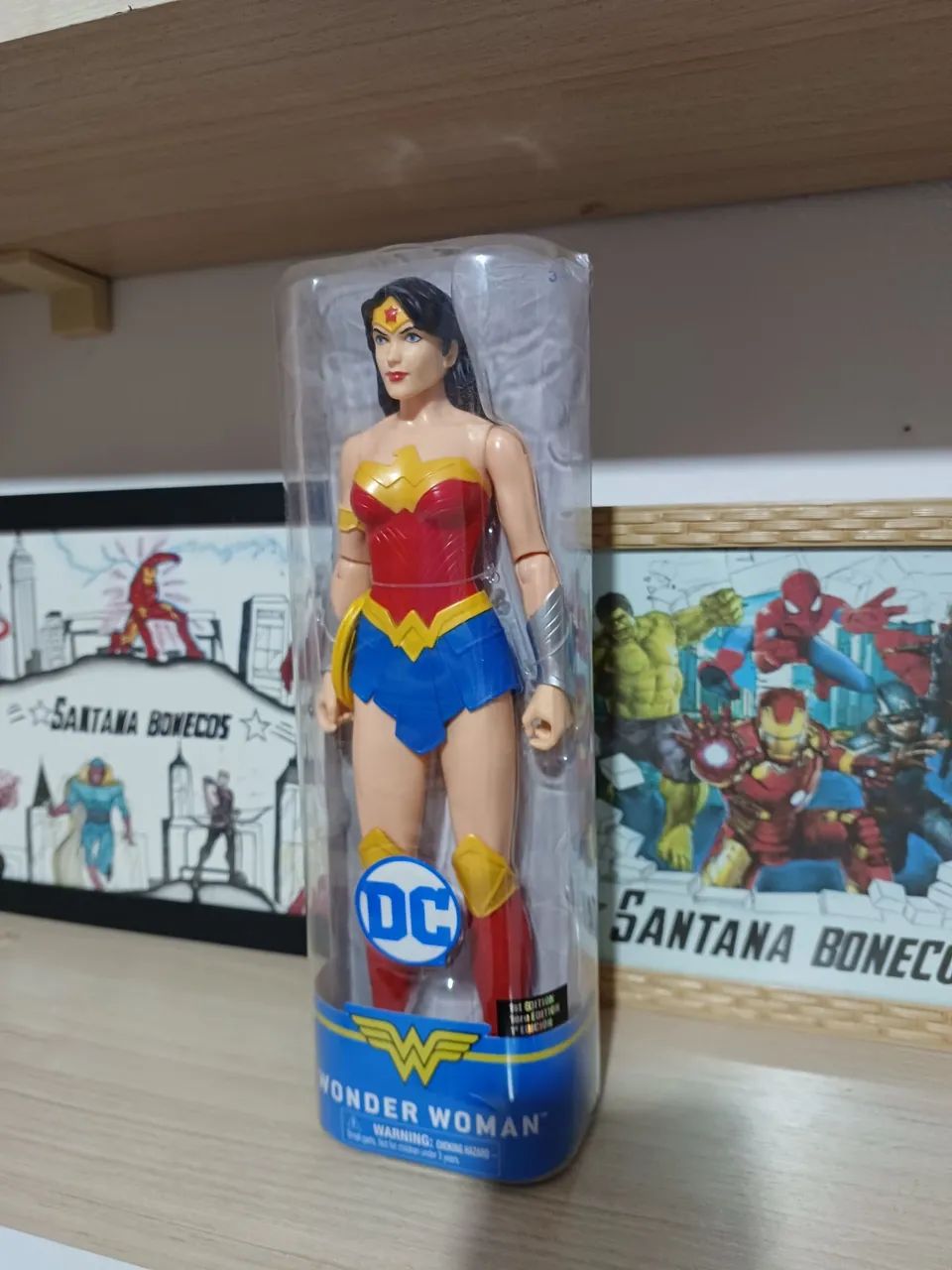 Mulher Maravilha 30cm original marca Hasbro  - Foto 4