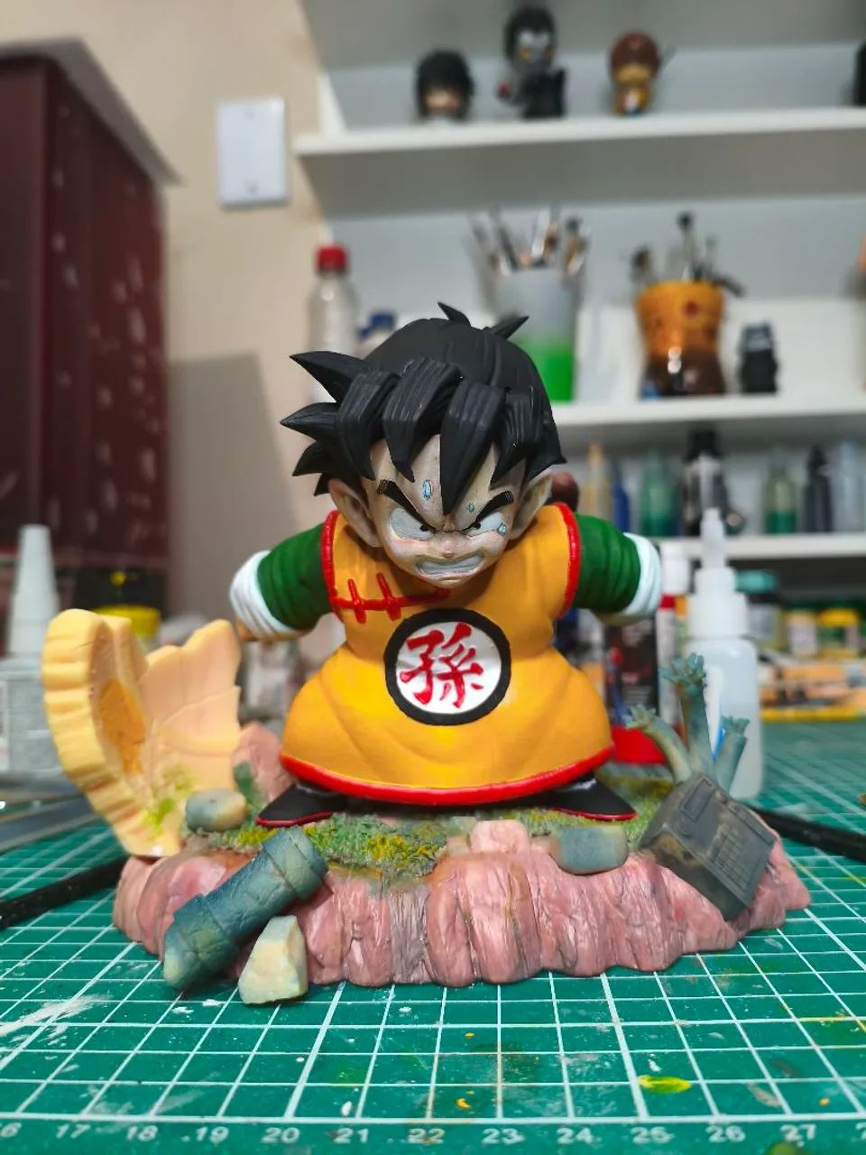 Luffy - Stitch - Colecionavel - Estátua resina - enfeite - figure - Foto 3