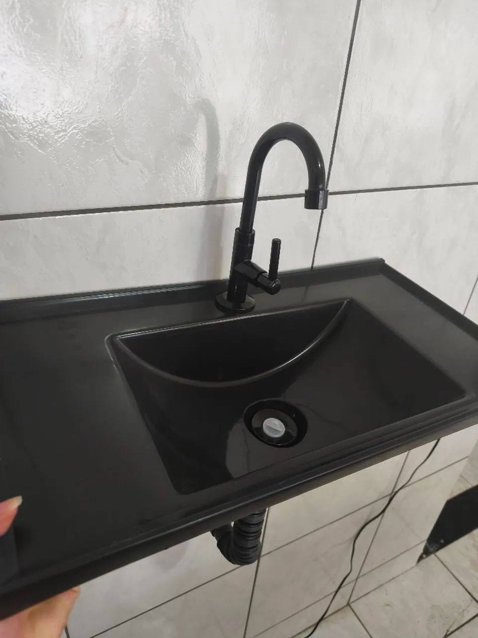 Pia de banheiro ABS nova 