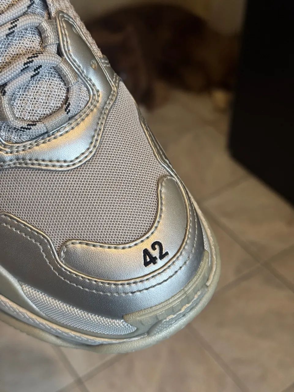 Balenciaga Triple S Silver Original - Foto 5