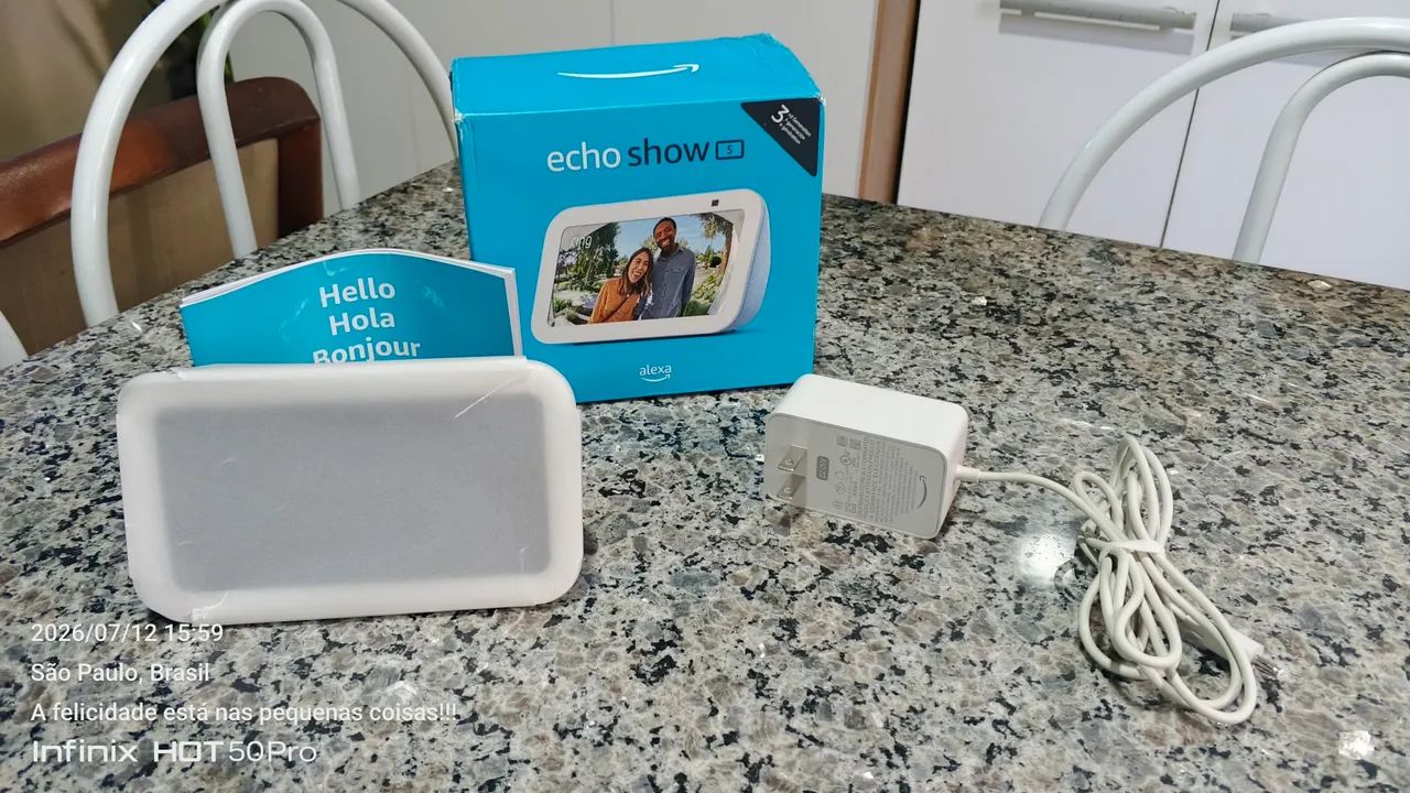 Alexa Echoshow 5 3° Geração  - Foto 3