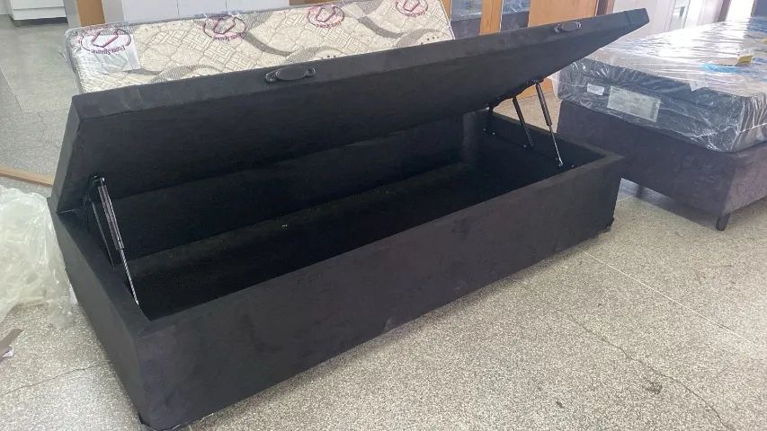 Cama box baú de solteiro  - Foto 3