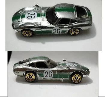 Toyota 2000GT Hot Wheels Zamac (da série especial Silver Series