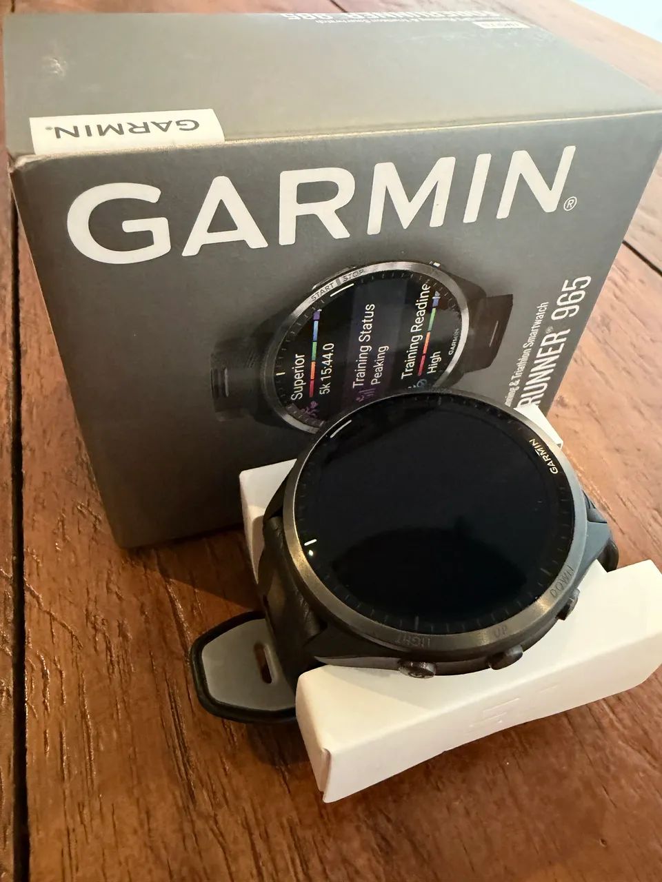 Garmin Forerunner 965 AMOLED - NUNCA USADO EM TREINO - Foto 2