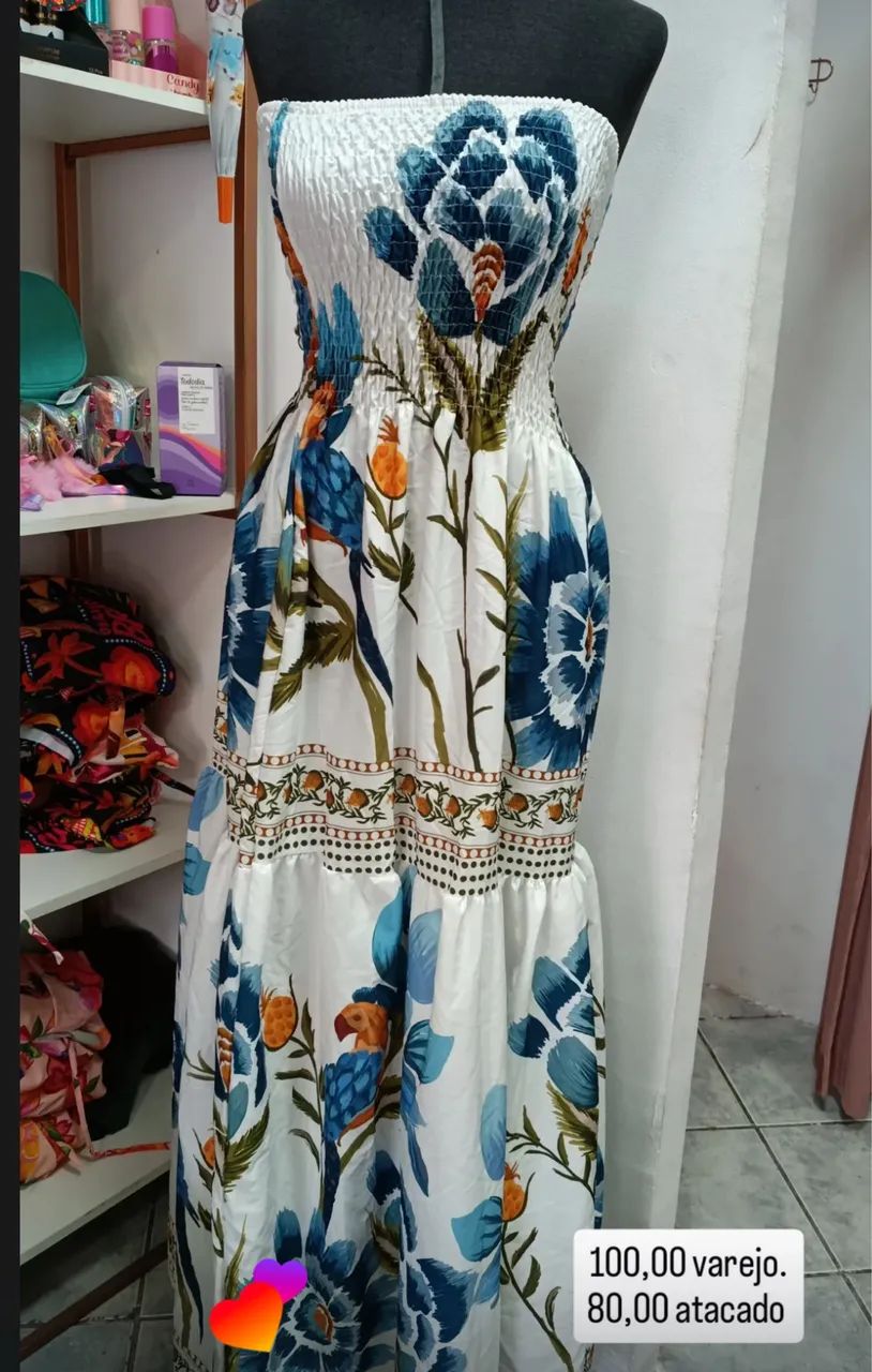 Promoção de vestidos longos e curtos  - Foto 5
