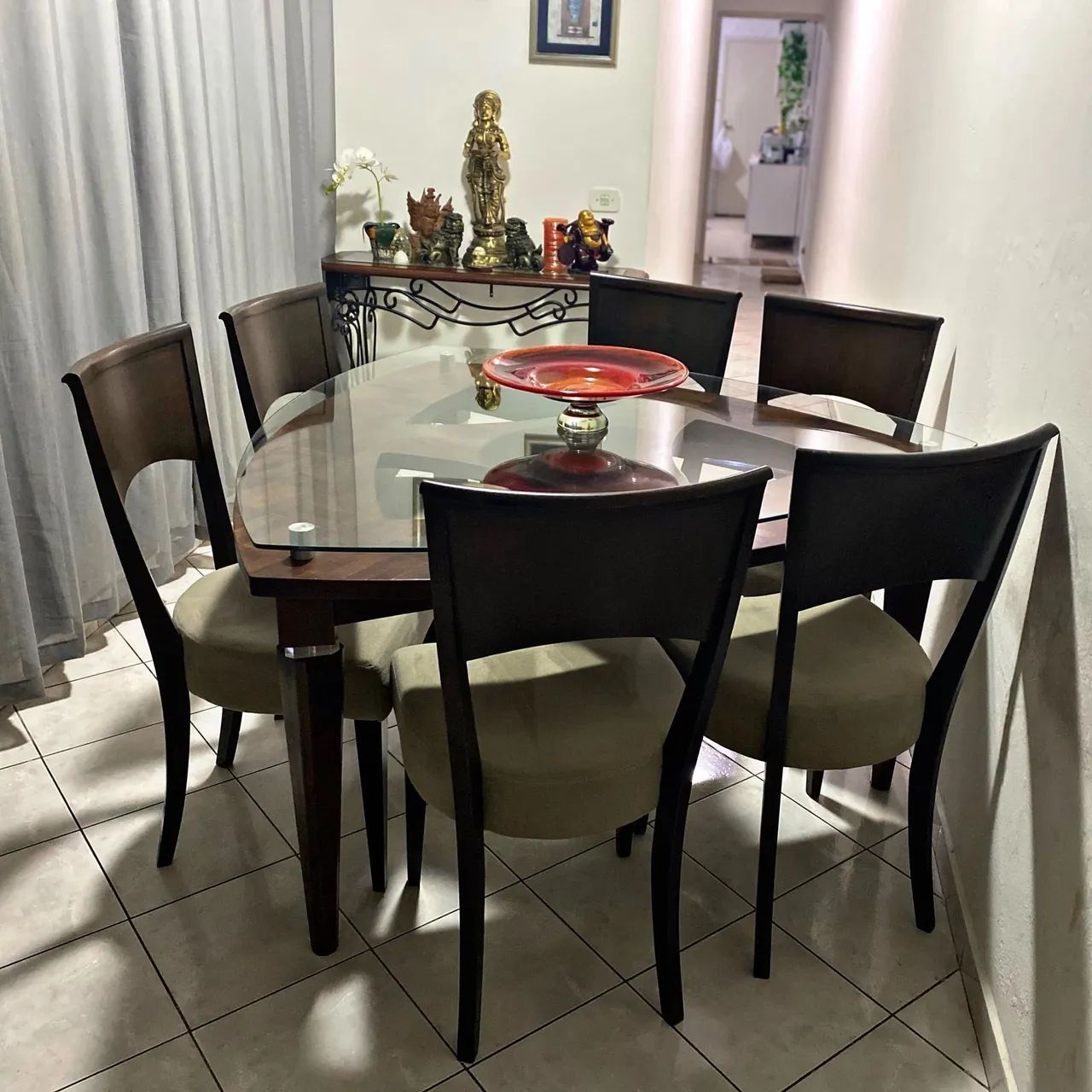 Mesa de jantar com 6 cadeiras - Foto 4