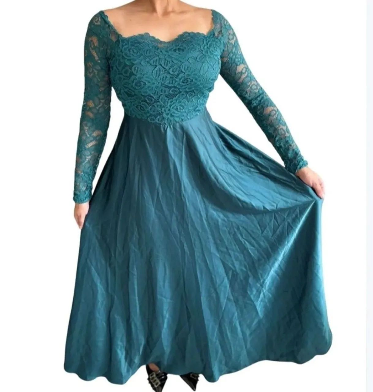Vestido de Festa - Verde  - Foto 4