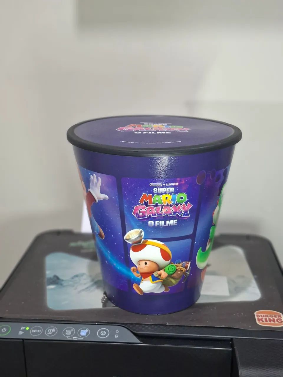 Balde de pipoca Super Mário Galaxy 2026 - Foto 2