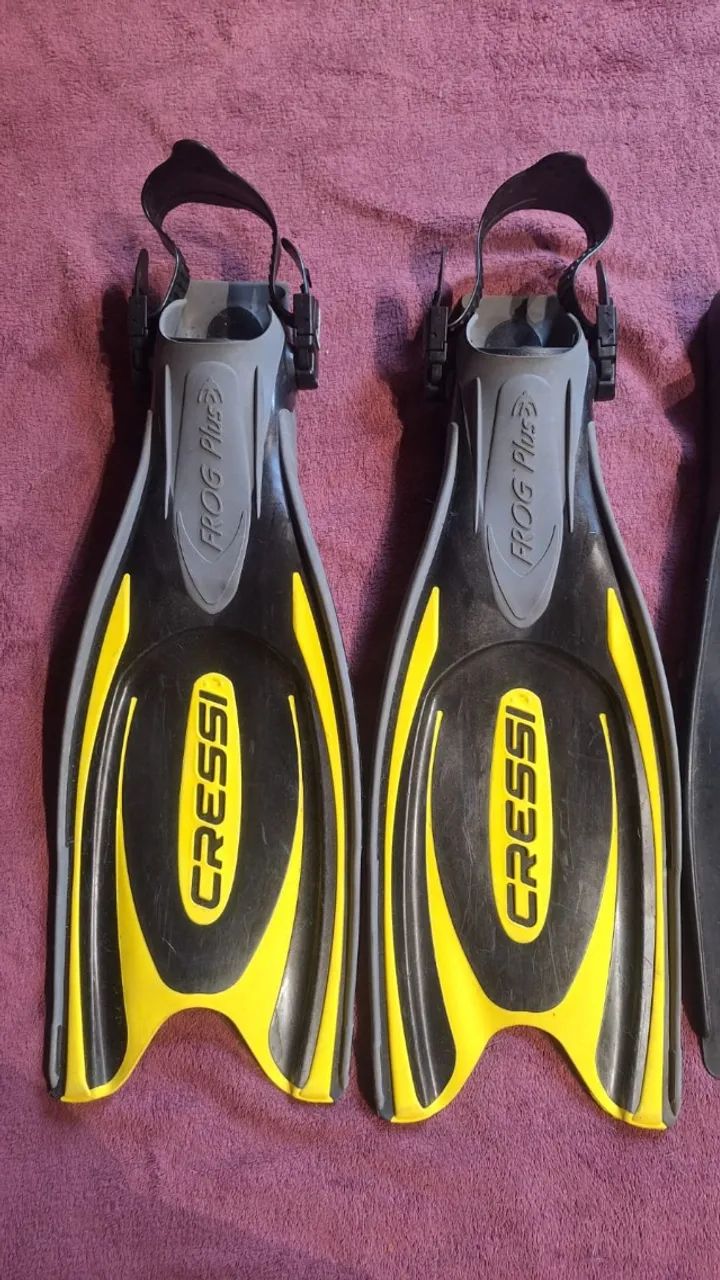 Nadadeira Cressi Frog Plus  - Foto 5