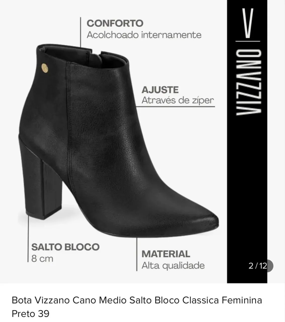 Bota Vizzano Nova - Foto 5