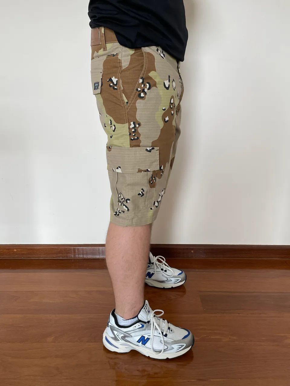 bermuda cargo simple camuflada 46 - Foto 4