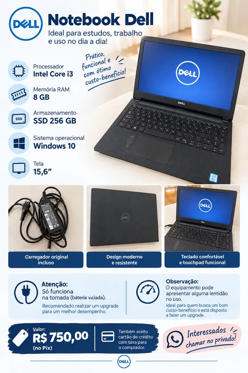 Notebook Dell 