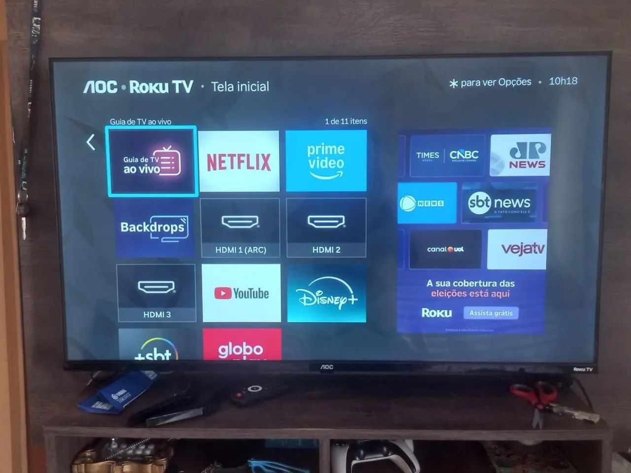 AOC 43 Polegadas Roku Tv