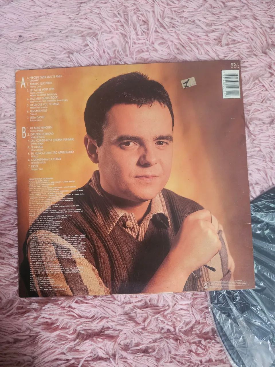 LP vinil: Explode coração - trilha sonora da novela "explode coração" som livre - Foto 2