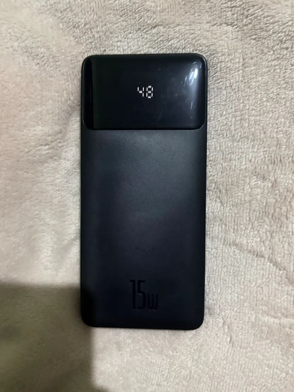 Powerbank Baseus 10000mah 15w Display Digital Carga Rápida