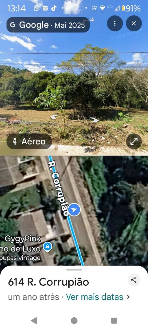 Terreno 2000m² colônia Dona luiza - contrato de compra e venda -  mapa na descrição  - Foto 3