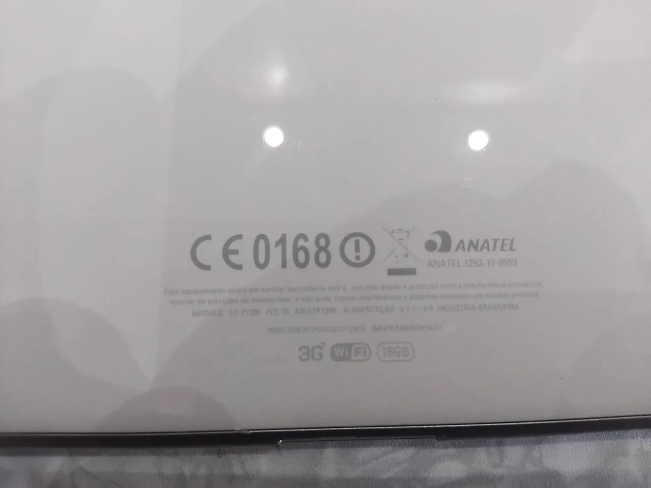 Tablet Samsung GT P7300 defeito - Foto 3