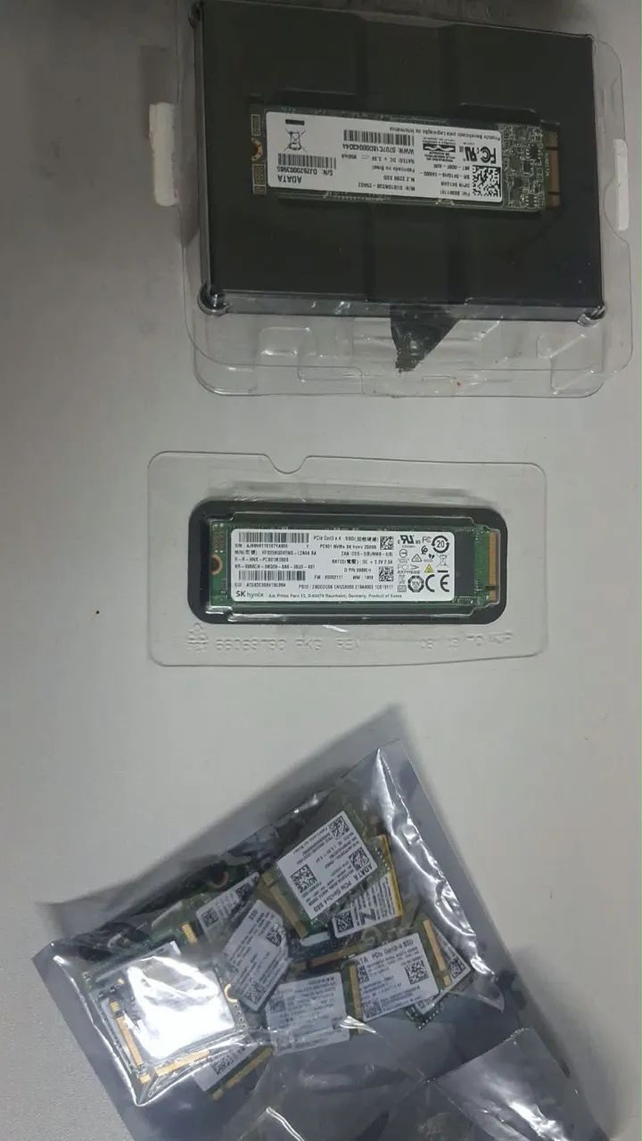 LOTE 18 SSD M.2 NVMe 256GB 