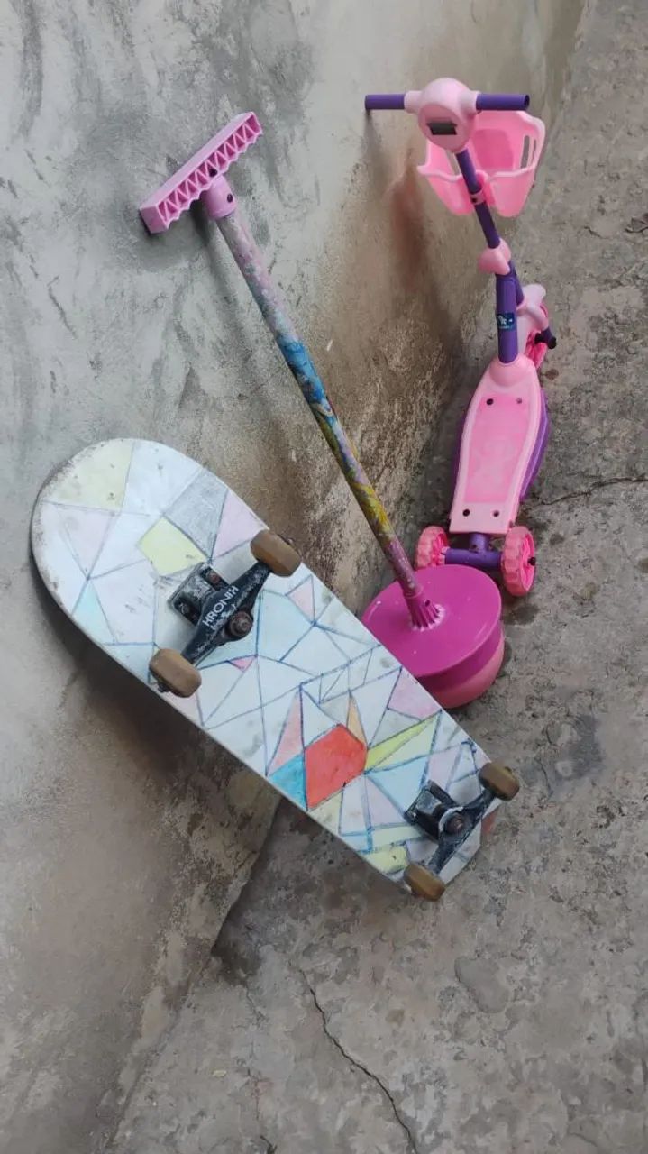 Skate, pula-pula e patinete 