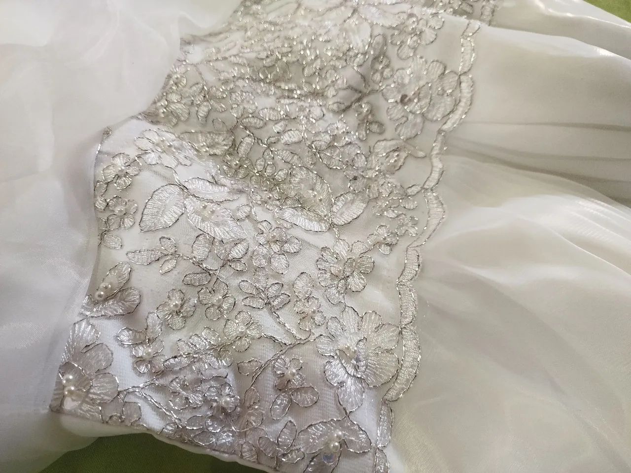 Vestido de noiva - Usado uma uma vez - Foto 4