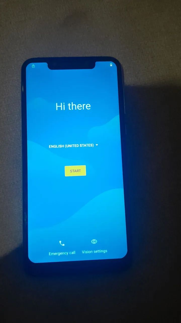 Moto one estragado