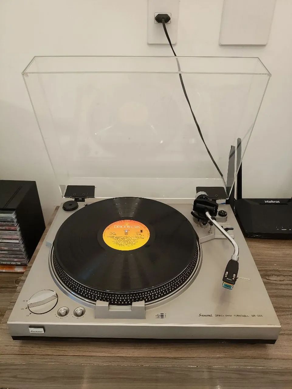 Toca Discos Sansui SR 333