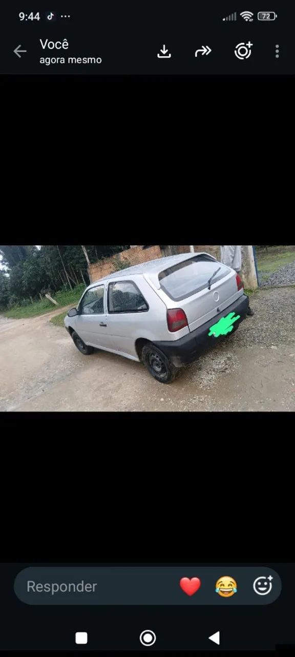 Volkswagen Gol Geração II 1000 Plus 8V 50cv Gasolina Mec. 2P 1996