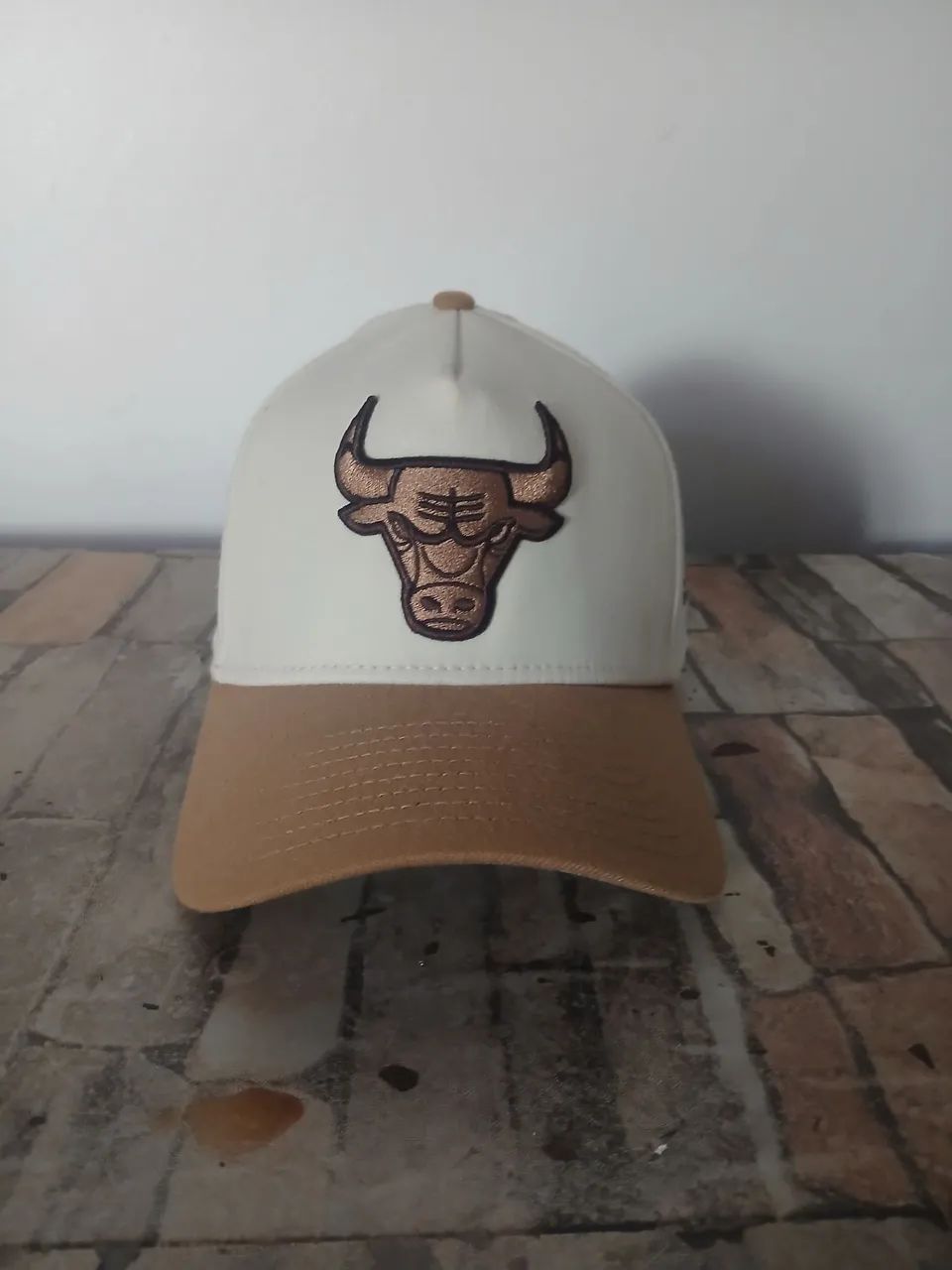 Bone New Era 39THIRTY A-FRAME Chicago Bulls NBA