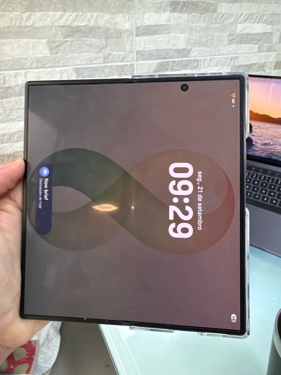 Galaxy z fold 8 ultra verde  - Foto 2