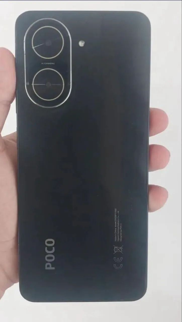 Poco C71 preto 128GB na caixa 
