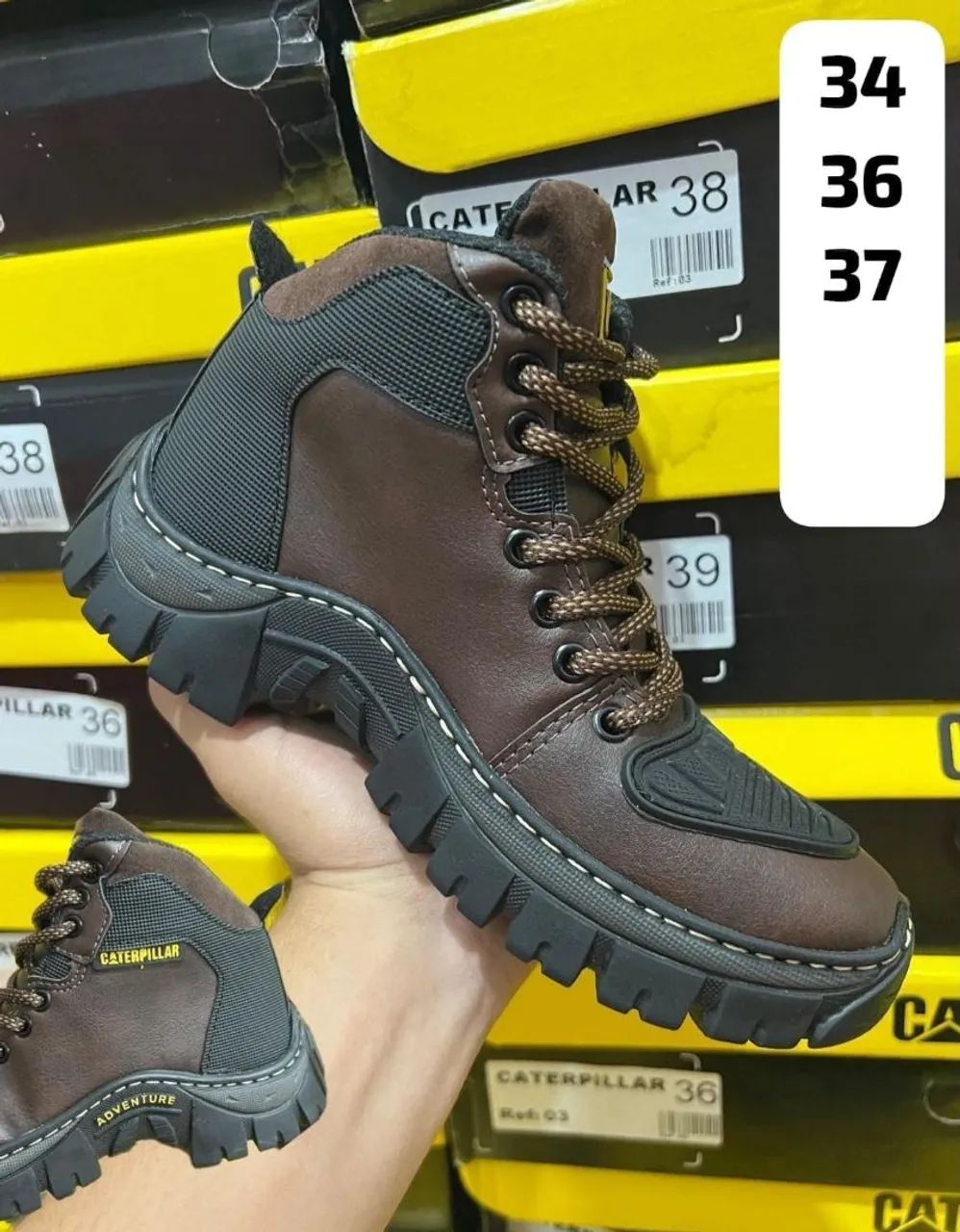 Bota Caterpillar motoqueiro  - Foto 5