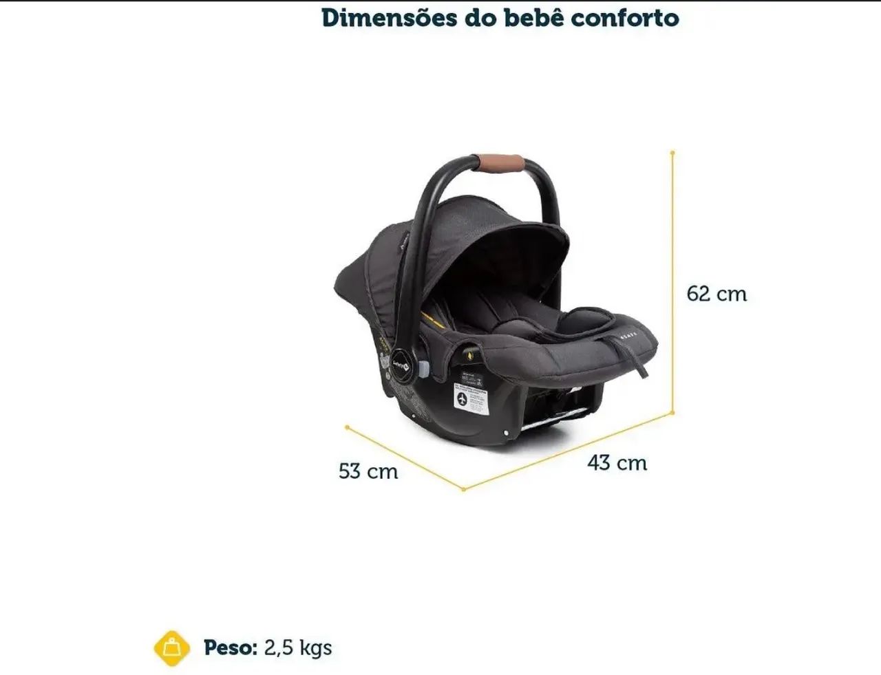 Vendo carrinho e bebê conforto  - Foto 5