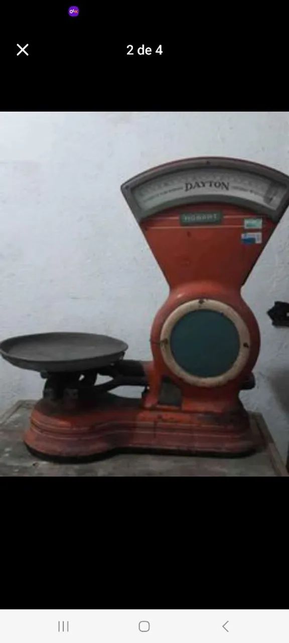 Balança antiga  - Foto 2