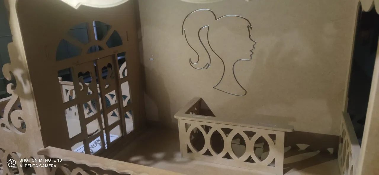 Casinha da Barbie em MDF - Foto 4