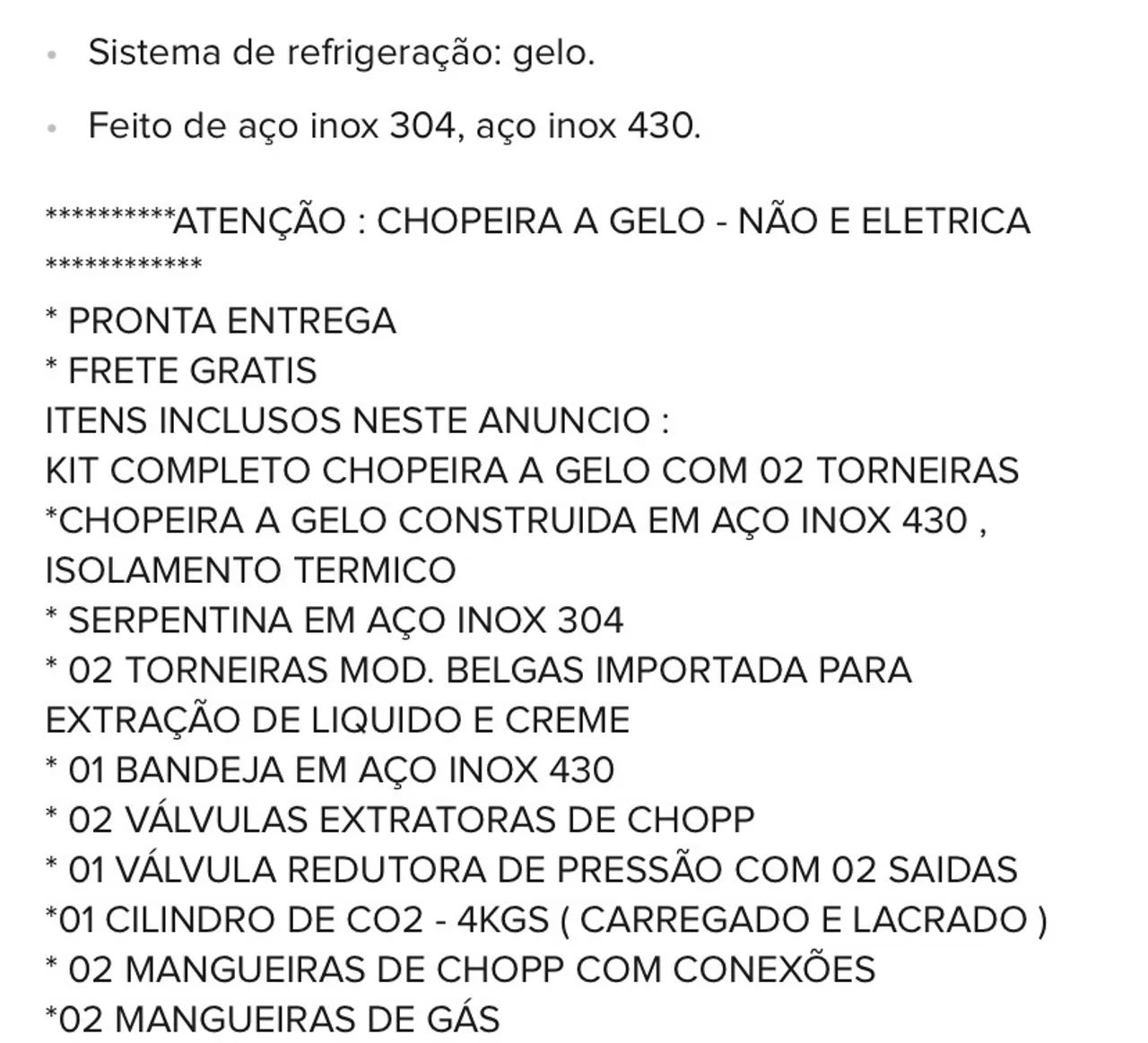 Chopeira 2 saídas a gelo - Foto 5