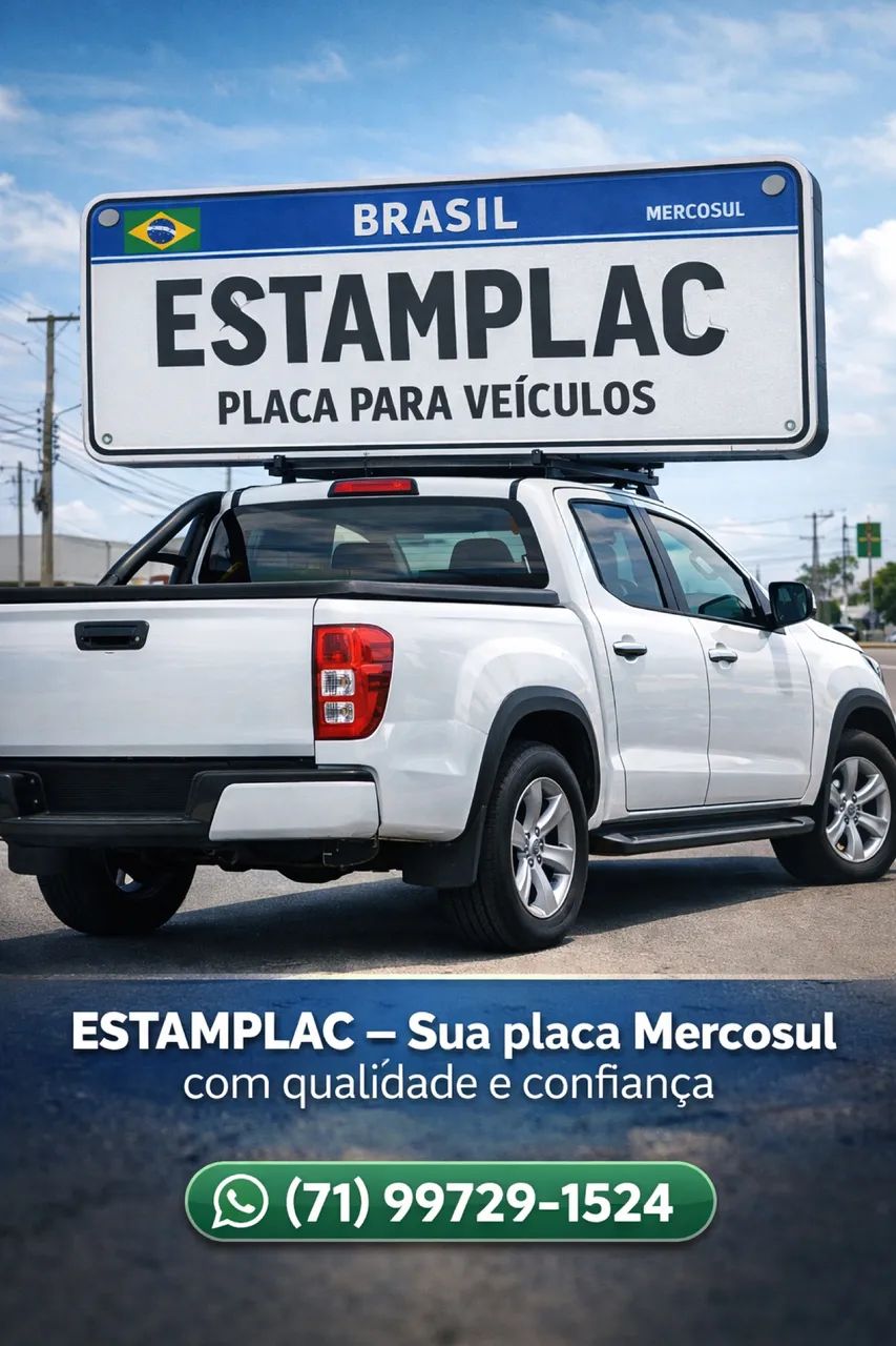 Placa para veículos 