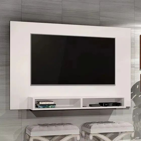 Painel TV até 42 Polegadas 2 Nichos Manhattan 