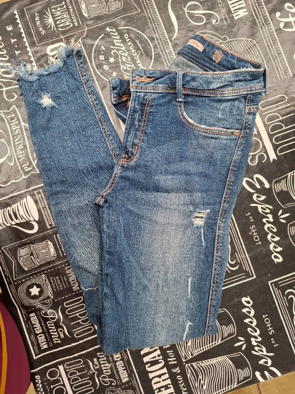 calça jeans, zara - Foto 3