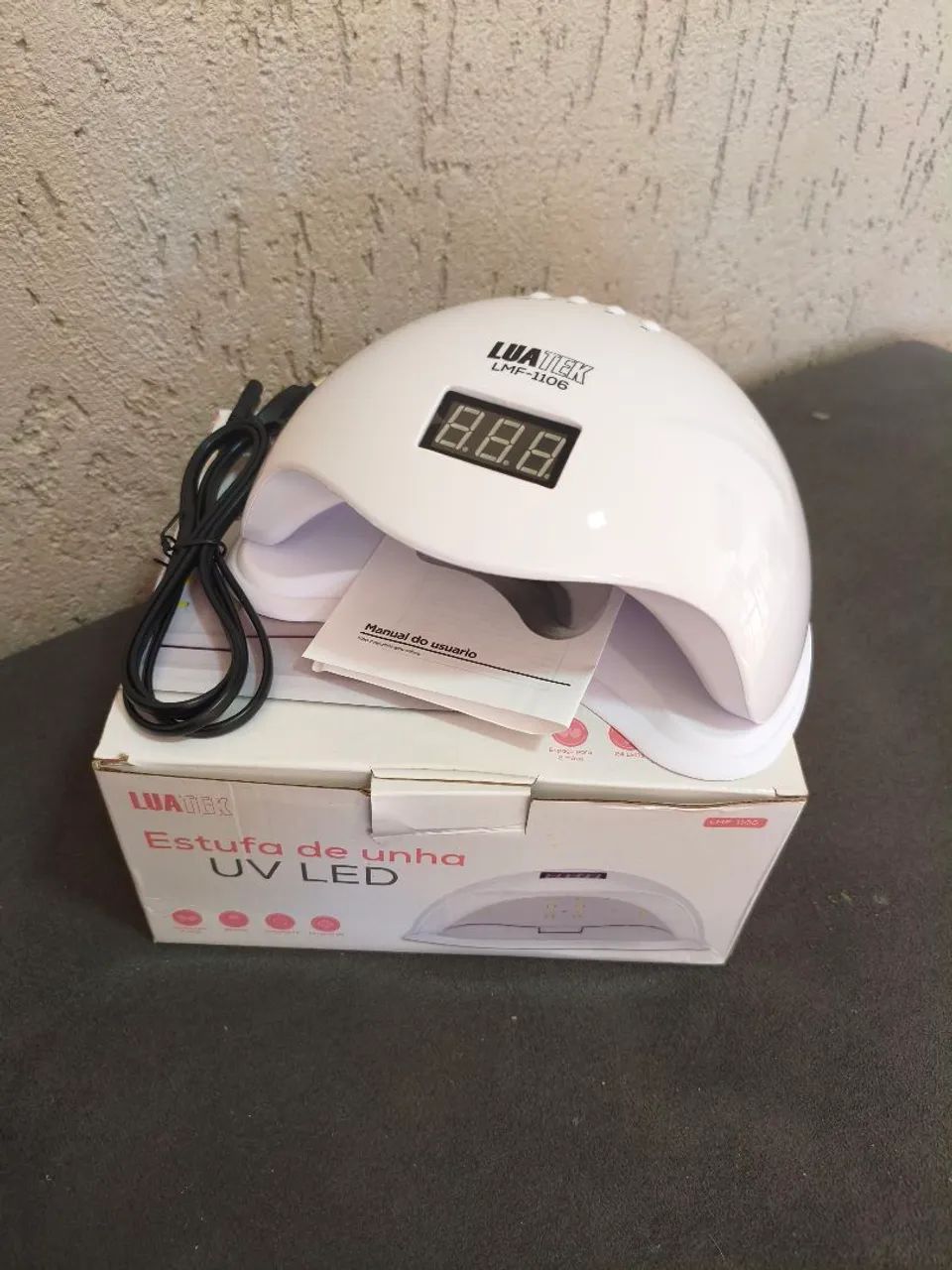 Cabine Estufa de Unhas de Gel Fibra LED UV
