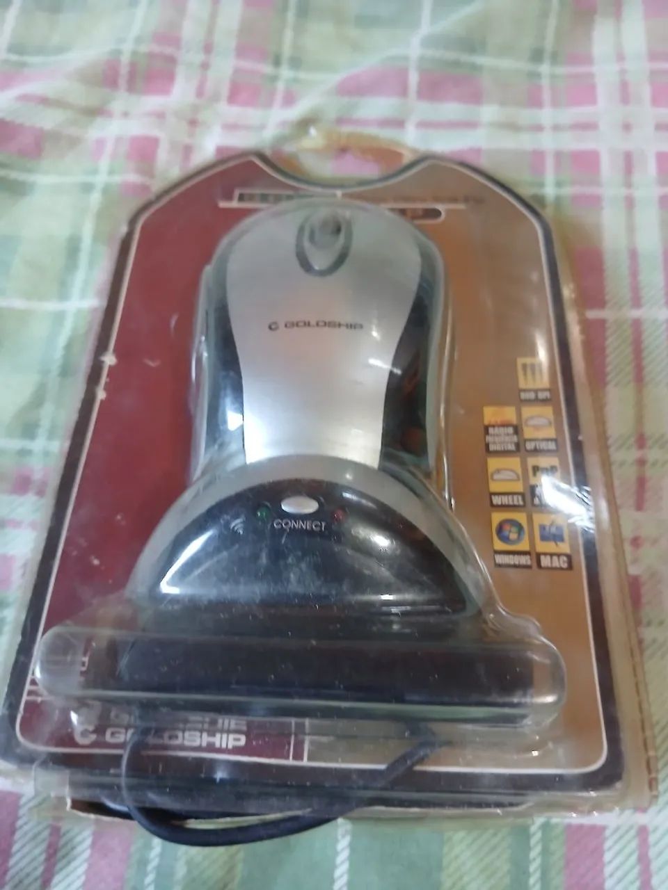Mouse Ótico sem fio Gold Ship - Foto 4