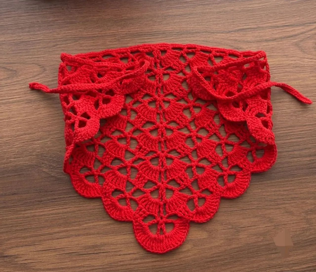 Bandanas de crochê  - Foto 5
