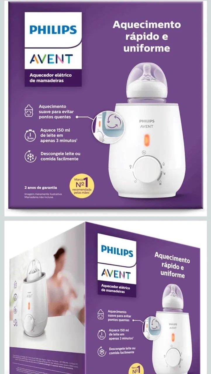 Aquecedor de Mamadeiras Philips Avent 220v - Foto 2