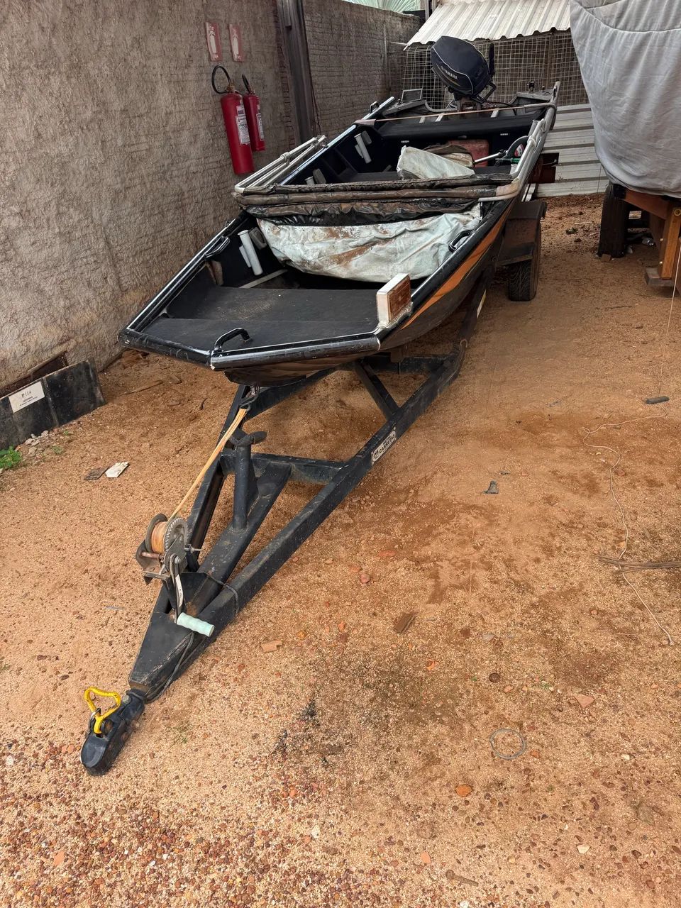 Barco de pesca motor Yamaha 25 Hp - Foto 4