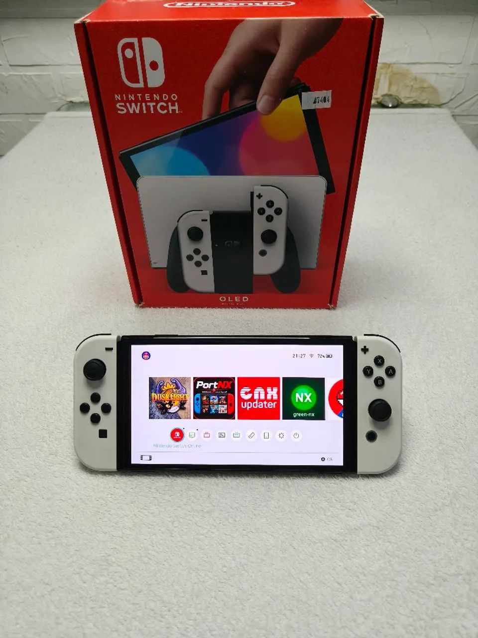 Nintendo switch OLED desbloqueado com 256GB 