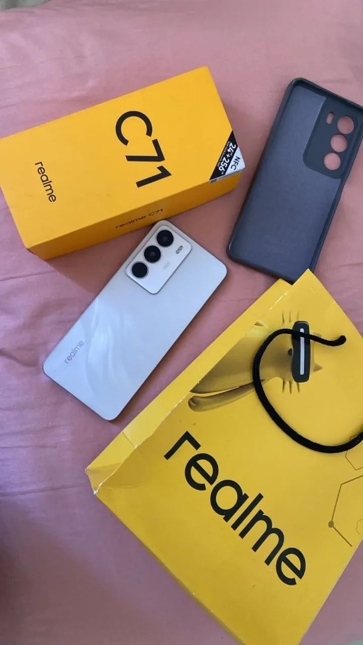 Realme c71 novo 128 gigas com NFC - Foto 2