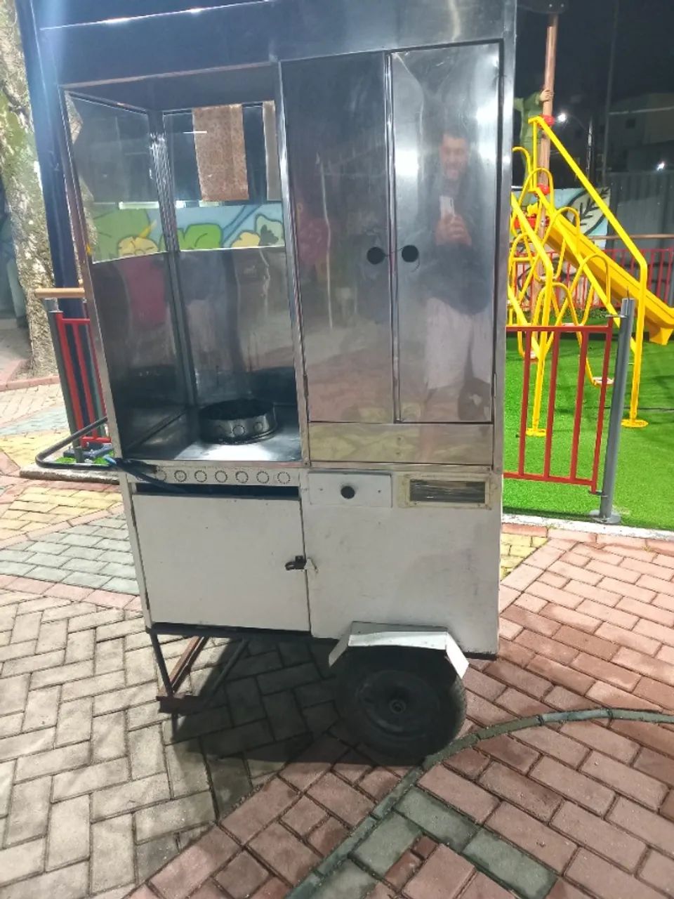 Carroçinha de pipoca pronta pra trabalhar  - Foto 2
