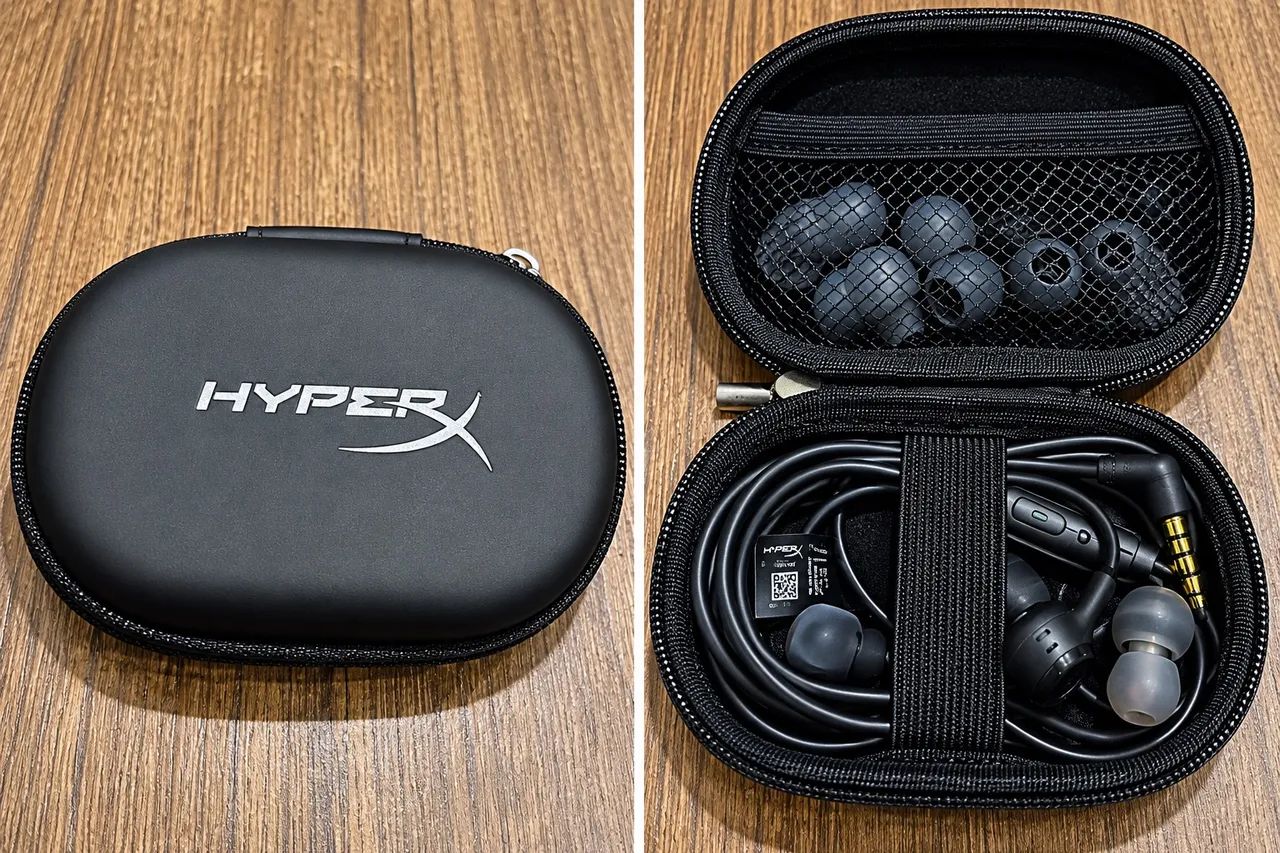 Fone HyperX Cloud Earbuds + Case Original | Perfeito para Games - Foto 3