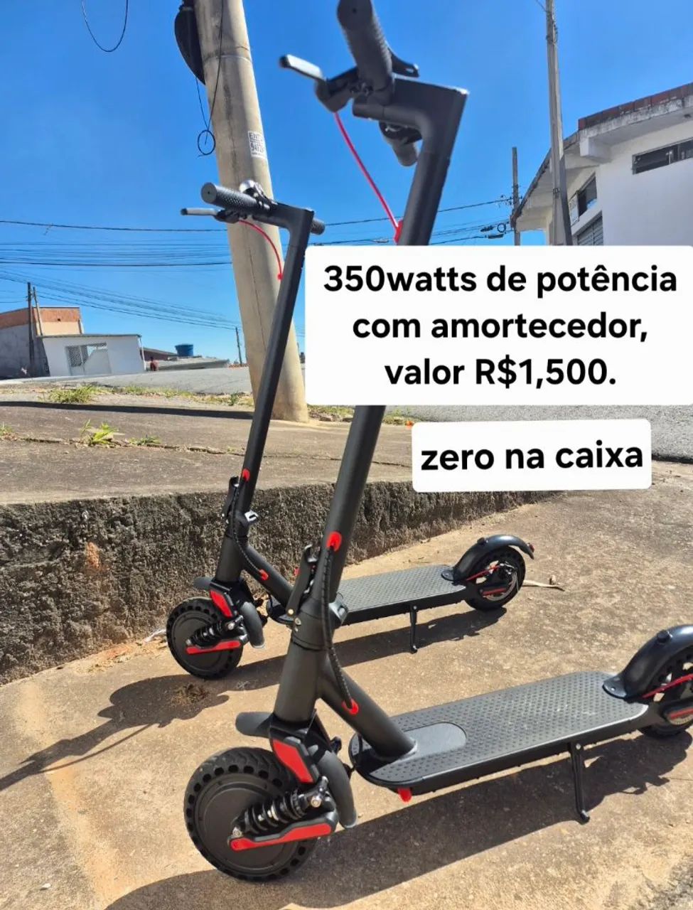 Patinetes eletrico zero km - Foto 2