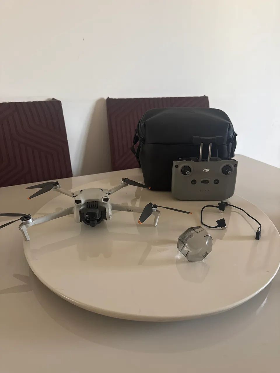 Drone mini 3 para retirada de pecas 