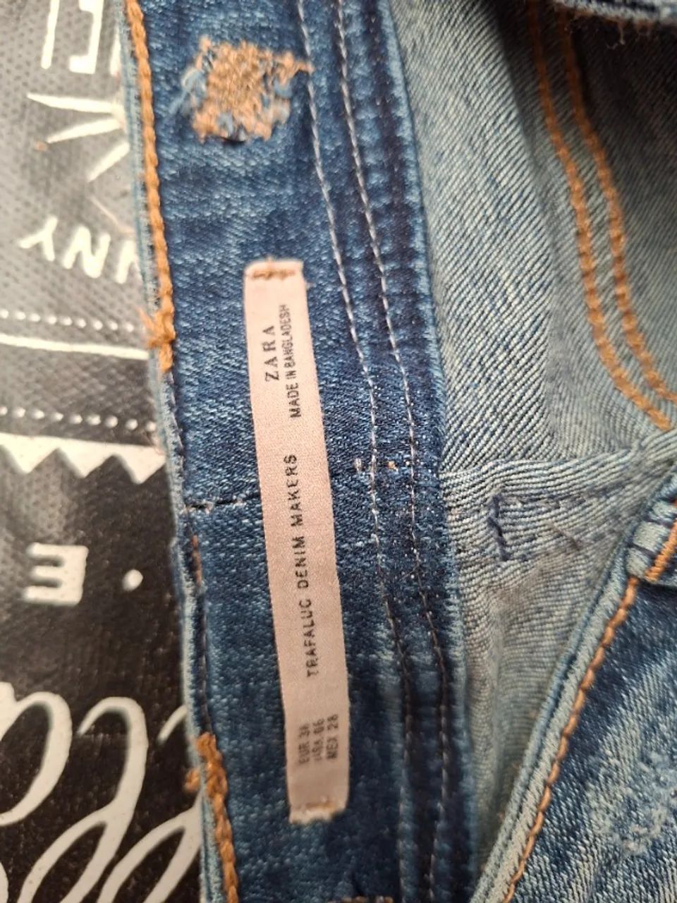 calça jeans, zara